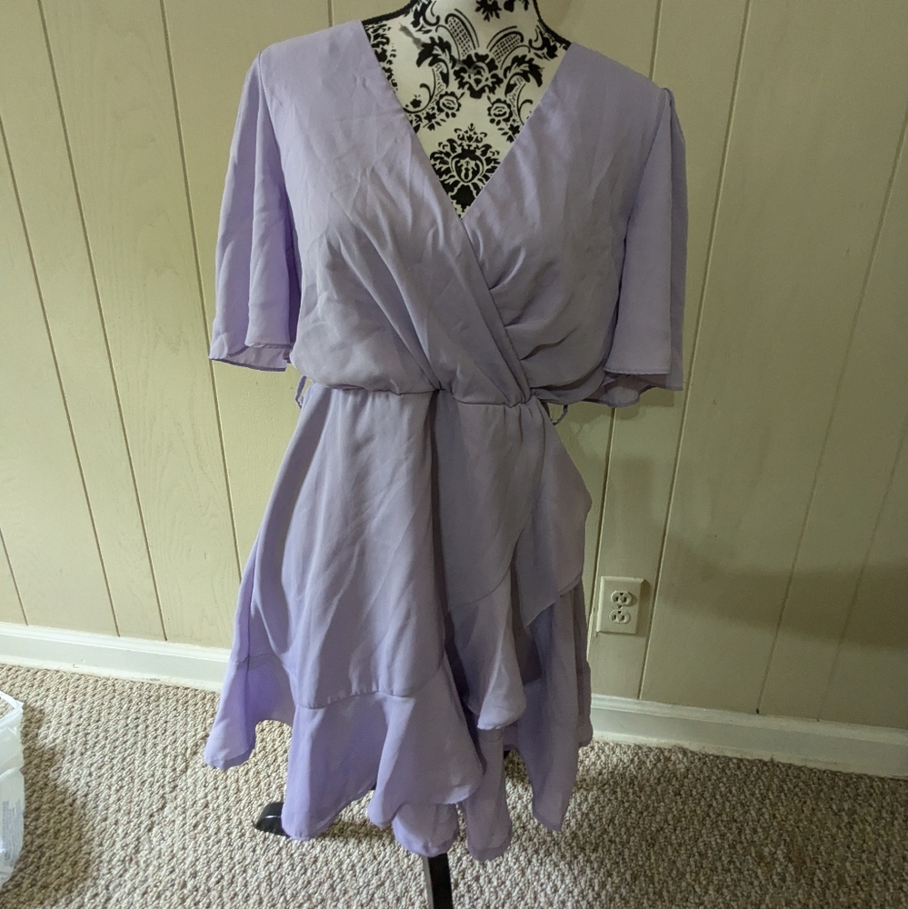 lilac dress